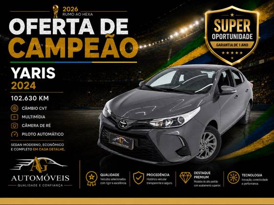 TOYOTA YARIS 1.5 16V FLEX XS MULTIDRIVE